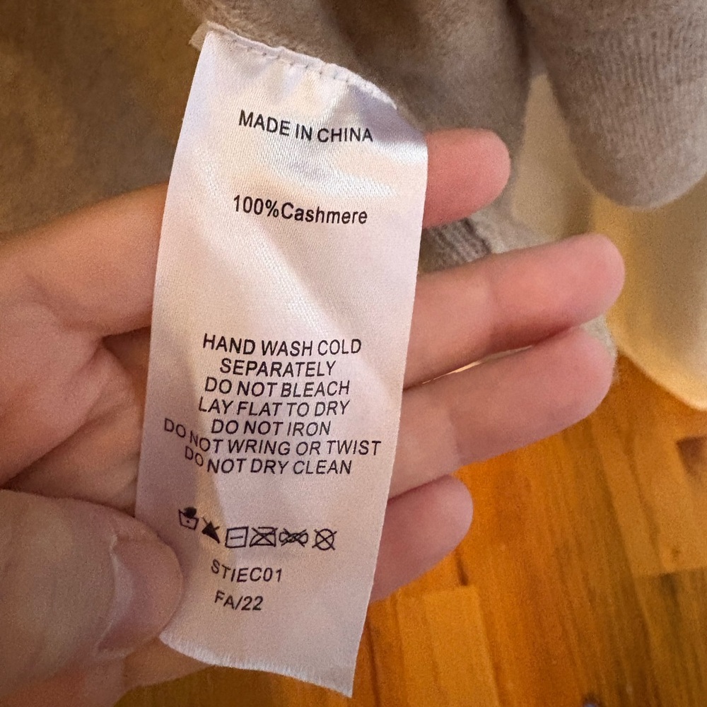 Quince Mongolian Cashmere Duster Cardigan Sweater - Picture 6 of 6